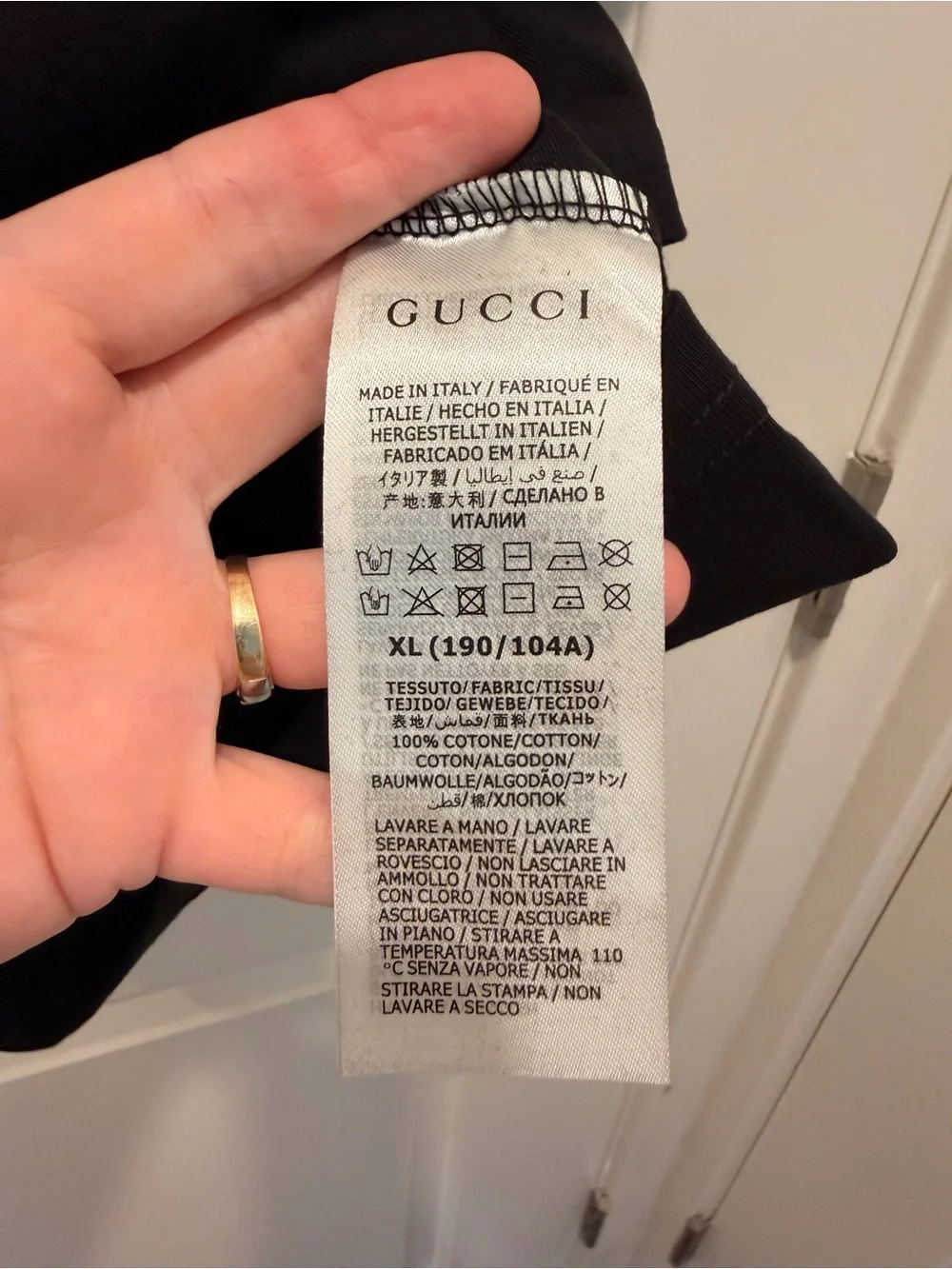 Gucci soft black